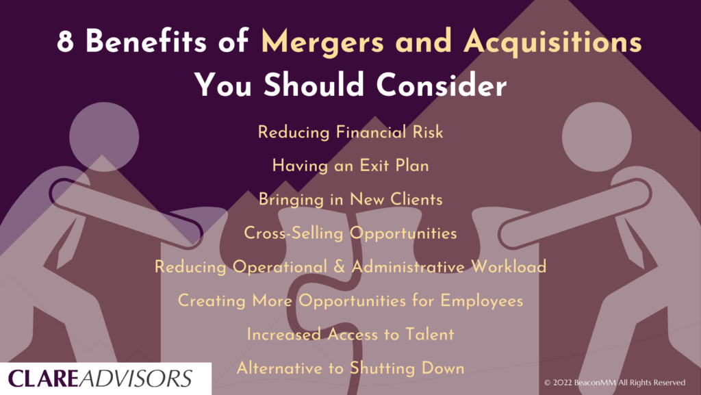 8 Benefits of Mergers and Acquisitions You Should Consider Infographic